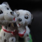 Spotted Dogs Figurine by Curtis Sittenfeld