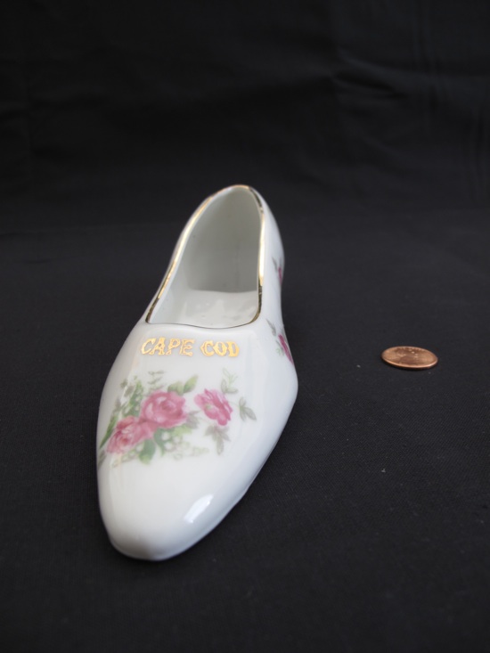 Cape Cod porcelain shoe